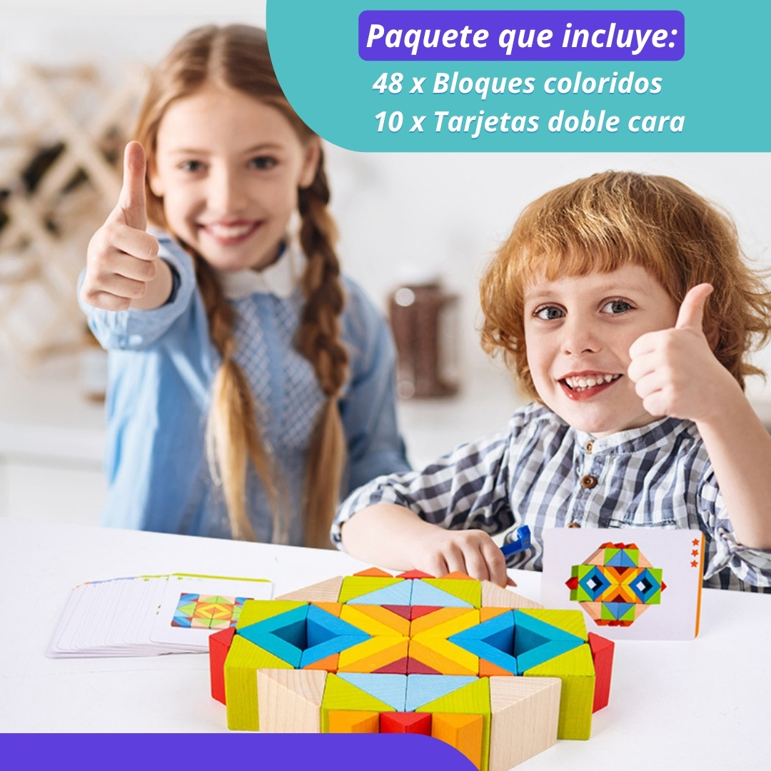 Miniatura 5 de PUZZLE 3D DE MADERA PARA NIÑO MONTESSORI